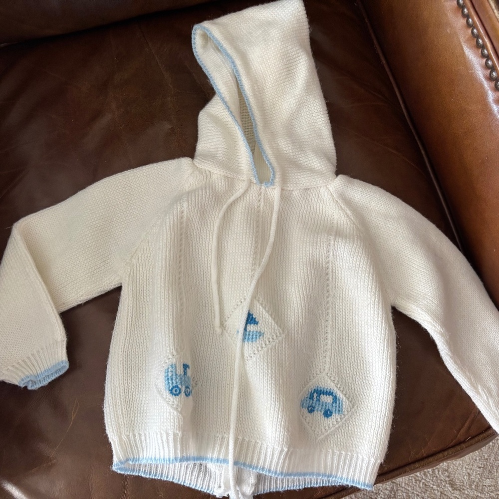 Vintage Quiltex Baby Sweater